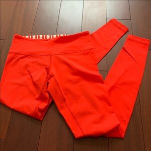 lululemon red leggings